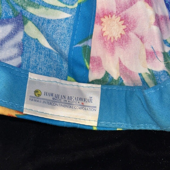 Vintage 1970s Hawaii Button Up Shirt & Hat Sz Large In Mint Unworn Condition! - Picture 7 of 16